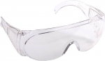 Очки "STANDARD" защитные, поликарбонатная монолинза с боковой вентиляцией, прозрачные, STAYER, 11041