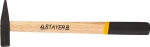 Молоток слесарный "MASTER" кованый с деревянной рукояткой, 0.1кг, STAYER, 2002-01