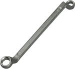 Ключ накидной изогнутый "МАСТЕР", Cr-V, 16x17мм, STAYER, 27135-16-17