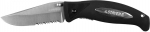 Нож "PROFI" складной,серрейторная заточка, эргономичная пластиковая рукоятка, лезвие 80мм, STAYER, 47623