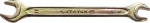 Ключ "MASTER" гаечный рожковый, 8 х 10 мм, STAYER, 27038-08-10