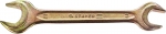 Ключ "MASTER" гаечный рожковый, 19 х 22 мм, STAYER, 27038-19-22