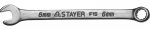 Ключ "MASTER" гаечный комбинированный, хромированный, 6 мм, STAYER, 27085-06