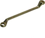 Ключ накидной изогнутый "МАСТЕР", Cr-V, 13 x 15 мм, STAYER, 27135-13-15