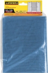 Сетка "STANDARD" противомоскитная, для окон, в индивидуальной упаковке, стекловолокно+ПВХ, синяя, 1,1 х 1,3м, STAYER, 12518-11-13