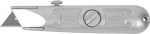 Нож "МАСТЕР" с трапециевидным лезвием тип А24, метал. корпус, выдвижное лезвие с автоматической фиксацией, ЗУБР, 09220_z01