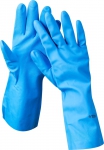 Перчатки нитриловые, повышенной прочности, с х/б напылением, размер XL, ЗУБР, 11255-XL