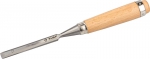 Стамеска-долото "ЭКСПЕРТ" с деревянной ручкой, хромованадиевая, 12мм, ЗУБР, 18096-12