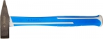 Молоток "ЭКСПЕРТ" слесарный, кованый, фиберглассовая, полностью обрезиненная рукоятка, 300г, ЗУБР, 20035-03