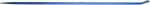 Лом "ЭКСПЕРТ" монтажный шестигранный, с обточенным концом и лопаткой под углом 30град, 19мм, 1200мм, ЗУБР, 21803-120