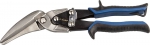 Ножницы "ЭКСПЕРТ" по металлу, Сr-Mo, правые удлиненные, прямой и правый проходной рез, 280мм, ЗУБР, 23105