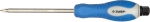 Отвертка ПРОФИ АВТО, ударная, сквозной Cr-Mo стержень с усилителем под ключ, двухкомп. рукоятка, P