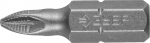 Биты "МАСТЕР" кованые, хромомолибденовая сталь, тип хвостовика C 1/4", PZ1, 25мм, 2шт, ЗУБР, 26003-1-25-2