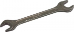 Ключ рожковый, серия "Т-80", оцинкованный, 14х15мм, ЗУБР, 2701-14-15