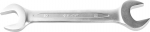 Ключ "ПРОФИ" гаечный рожковый, Cr-V сталь, хромированный, 30х32мм, ЗУБР, 27027-30-32