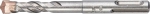 Бур "ЭКСПЕРТ" по бетону, хвостовик "SDS-Plus", самоцентрирующий наконечник, спиральS4, 10x110мм, ЗУБР, 29314-110-10