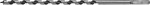 Сверло "ЭКСПЕРТ" по дереву, спираль Левиса, шестигранный хвостовик, 6х235мм, ЗУБР, 2948-235-06