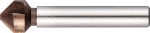 Зенкер "ЭКСПЕРТ" конусный с 3-я реж.кром ст.P6M5 с Co покрыт.d 10,4х50 мм, цилиндр хвост. d 6мм, для раззенков.М5, ЗУБР, 29732-5