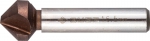 Зенкер "ЭКСПЕРТ" конусный с 3-я реж. кром.ст.P6M5 с Co покрыт.d 16,5х60 мм,цилиндр хвост.d 10мм, для раззенков.М8, ЗУБР, 29732-8