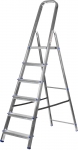 Лестница-стремянка алюминиевая, усиленный профиль, 6 ступеней, ЗУБР, 38805-06