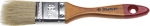 Кисть плоская "УНИВЕРСАЛ-МАСТЕР", натуральная щетина, деревянная ручка, 38мм, ЗУБР, 4-01003-038