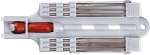 Набор "ЭКСПЕРТ" Надфили с пластиковой ручкой, с подвеской, 140мм, 6шт, ЗУБР, 4-16055-H6