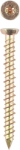 Шурупы рамные универсальные с потайной головкой, хроматированные, TORX 30, 7,5х132мм, ТФ0, 600шт, ЗУБР, 4-300480-75-132