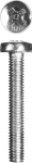 Винт DIN 7985, класс прочности 8.8, оцинкованный, M3x8 мм, ТФ0, 32000 шт., ЗУБР, 4-303150-03-008