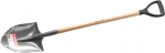 Лопата "МАСТЕР" БЕРКУТ штыковая, деревянный черенок из ясеня, пластиковая рукоятка, 295х228х1200мм, ЗУБР, 4-39507_z01