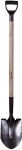 Лопата совковая изогнутая с черенком и пластмассовой рукояткой, ЗУБР, 4-39530
