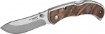 Нож "ПРЕМИУМ" СКИФ складной, эргономичная рукоятка с деревянными накладками,180мм/лезвие 75мм, ЗУБР, 47712