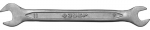 Ключ "МАСТЕР" гаечный рожковый, Cr-V сталь, хромированный, 9х11мм, ЗУБР, 27010-09-11
