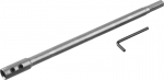 Удлинитель "МАСТЕР" для спирального сверла Левиса, хвостовик 12мм, HEX 12,5, L=300мм, ЗУБР, 2953-12-300