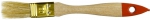 Кисть плоская "УНИВЕРСАЛ-ОПТИМА", светлая щетина, деревянная ручка, 20 мм, ЗУБР, 01099-020_z01