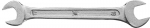 Ключ рожковый гаечный "СТАНДАРТ", оцинкованный, 17 х 19 мм, ЗУБР, 27115-17-19