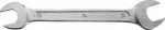 Ключ рожковый гаечный "СТАНДАРТ", оцинкованный, 22 х 24 мм, ЗУБР, 27115-22-24