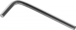 Ключ имбусовый "МАСТЕР", хромованадиевая сталь, хромированное покрытие, 4 мм, ЗУБР, 27453-4