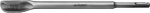 Зубило-штробер "МАСТЕР" SDS-Plus полукруглое для перфораторов, 22 х 250 мм, ЗУБР, 29235-22-250