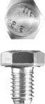 Болт "МАСТЕР" с шестигранной головкой, оцинкованный, M8 x 12 мм, 5 кг, ЗУБР, 303080-08-012