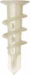 Дюбель для гипсокартона "МАСТЕР" нейлоновый, тип "Дрива" со сверлом, 33 мм, 100 шт, ЗУБР, 4-301265