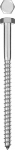 Шурупы "МАСТЕР" с шестигранной головкой оцинкованные 6x90 мм 60 шт ЗУБР 4-300451-06-090