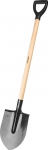 Лопата "МАСТЕР" штыковая ЛКО деревянный черенок с рукояткой ЗУБР 39572