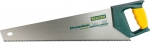Ножовка PRO PREMIUM, 3-х гранный, закал зуб, двухкомп пласт ручка, для столяр плит и дерев панелей