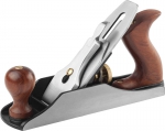 Рубанок PRO "INDUSTRIE" "WoodMaster" металлический, рукоятка-Бубинга, модель "4", 250х50мм, нож 50мм, лезвие 3м, KRAFTOOL, 18527-25