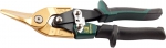 Ножницы TITAN по твердому мет, двойная рычаж передача, Cr-Mo, титан покрытие, двухкомп ручка, левые, 250мм, KRAFTOOL, 2327-L