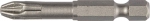 Биты "ЕХPERT" торсионные кованые, обточенные, Cr-Mo сталь, тип хвостовика E 1/4", PH2, 50мм, 2шт, KRAFTOOL, 26121-2-50-2