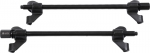 Стяжка амортизаторных пружин, 370 мм, воронёная, двойной крюк, 2 предмета, МАСТАК, 100-03370
