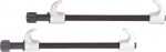 Стяжка амортизаторных пружин, 300 мм, кованная, одинарный крюк, 2 предмета, МАСТАК, 100-05300