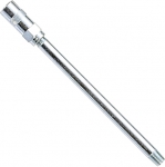 Трубка для шприца, с насадкой, прямая, 125 мм, МАСТАК, 134-10005