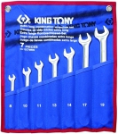 Набор комбинированных удлиненных ключей,7 предметов, KING TONY